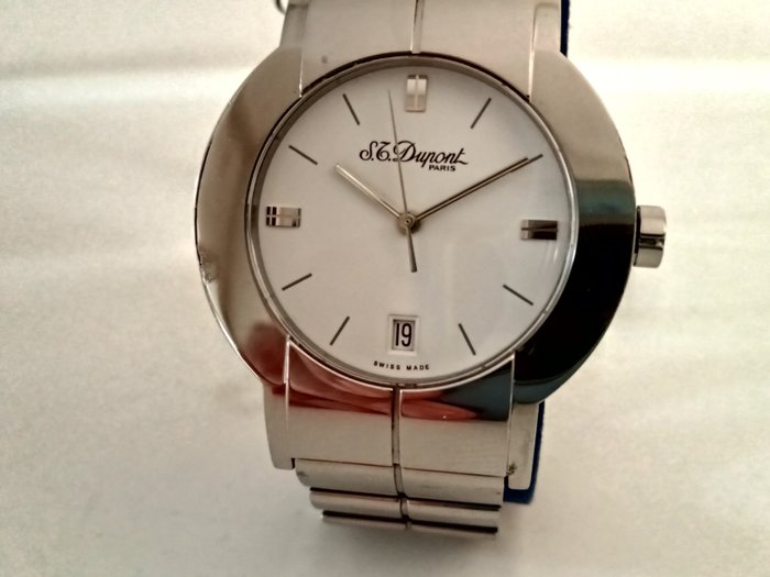 S.T. Dupont Horloge Met Boekje En de Papieren Erbij - 没有保留价 - 中性 - 2000-2010