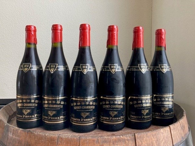 2018 Gevrey-Chambertin - Domaine Camus - Bourgogne - 6 Flasker (0,75 L)