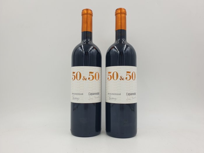 2019 Avignonesi e Capannelle, 50 & 50 - 托斯卡纳 - 2 Bottles (0.75L)
