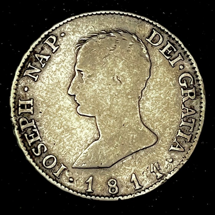 Hiszpania. José Napoleón (1808-1813). 10 Reales - 1811 - Madrid - (R093)