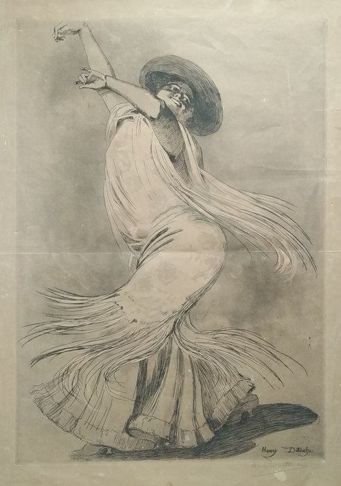 Henry Detouche (1854-1913) - Sevillian dance