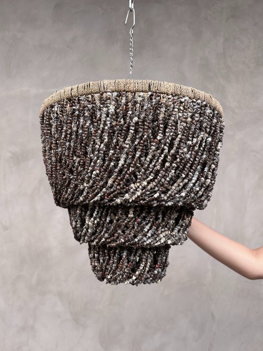 枝形吊灯 - 无底价 - SL10 - 令人惊叹的贝壳枝形吊灯 - 贝壳