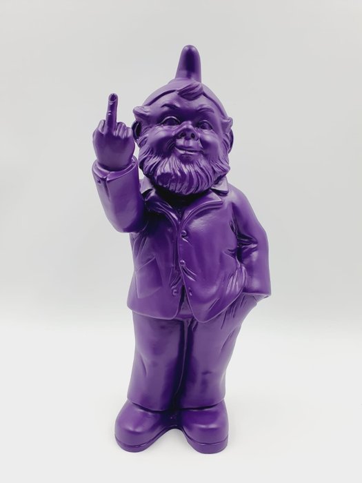 Ottmar Horl (1950) - Sponti Activist Gnome Purple