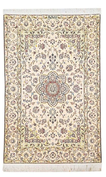 稀有 Nain 6LA 丝绸项链 - 签名 - 地毯 - 175 cm - 115 cm