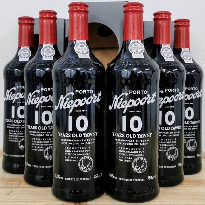 Niepoort - Oporto 10 years old Tawny - 6 Bouteilles (0,75 L)