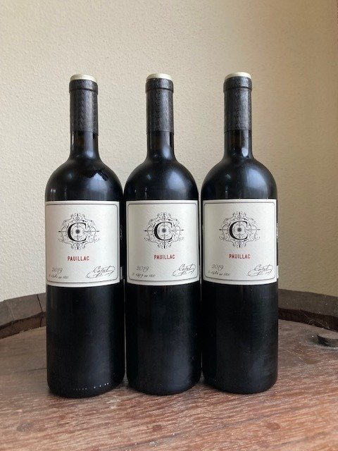 2019 Copel Wines. Pauillac - Bordeaux - 3 Butelki (0,75l)
