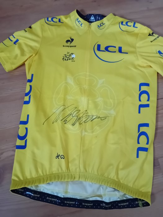 Tour de France - Ciclismo - Vincenzo Nibali - 2014 - Maglia da ciclismo