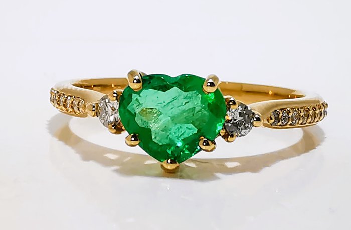 Gyűrű Smaragd - Kolumbia 