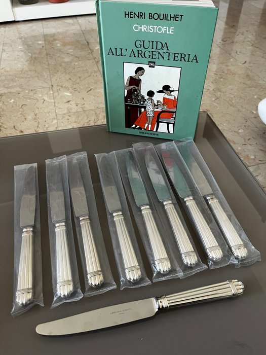 Christofle - Table knife set (9) - Air - 