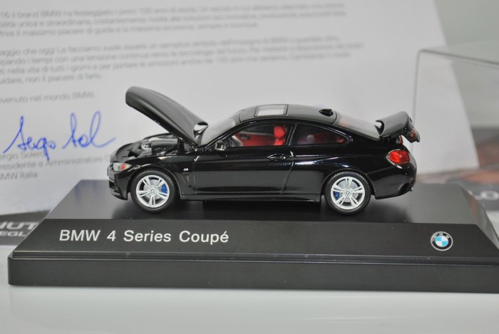 BMW 1:43 - 1 - Voiture miniature - Bmw - BMW promotionnel 100 ans coupé'  série 4 - Catawiki