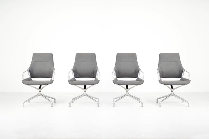 Wilkhahn - Jehs&Laub - Cadeira de escritório (4) - Gráfico - Alumínio