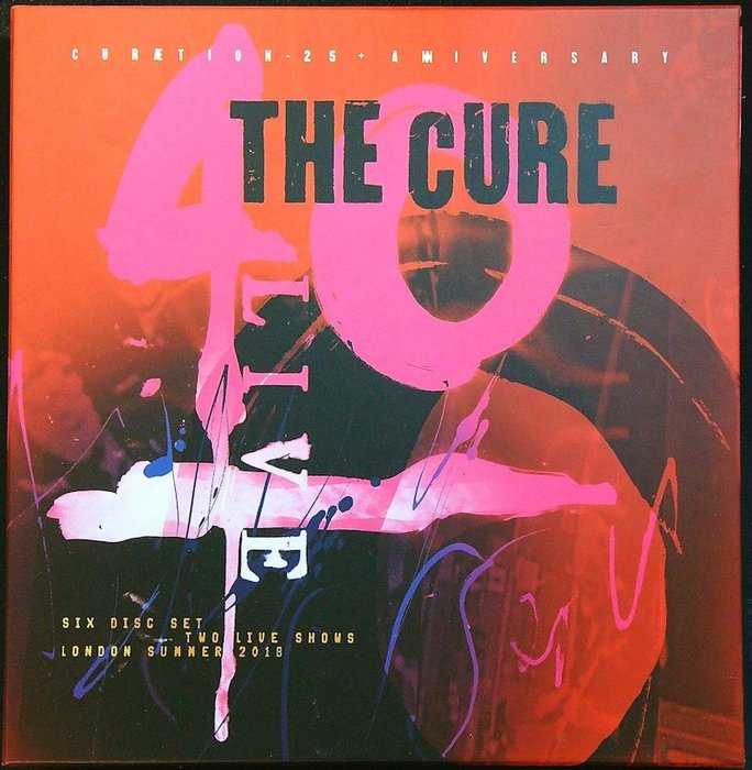The Cure (New Wave, Indie Rock, Goth Rock, Post-Punk) - 40 Live  (Curætion-25 + Anniversary) - 4CD's + 2x DVD's Multichannel, NTSC, Dolby  Digital, DTS + 40 - CD box set - 2019 - Catawiki
