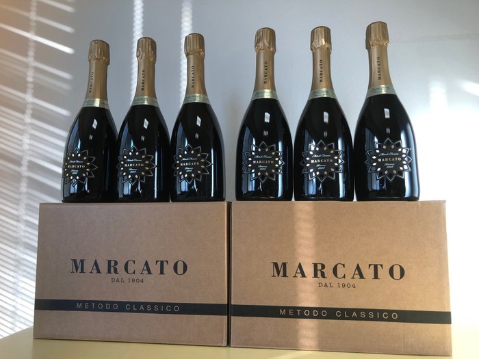 2008 Marcato, Lessini Durello - Βένετο Riserva - 6 Bottles (0.75L)