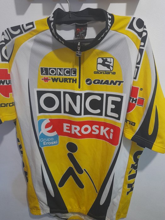 once wurth eroski - Ciclismo - 2000 - Maglia da ciclismo