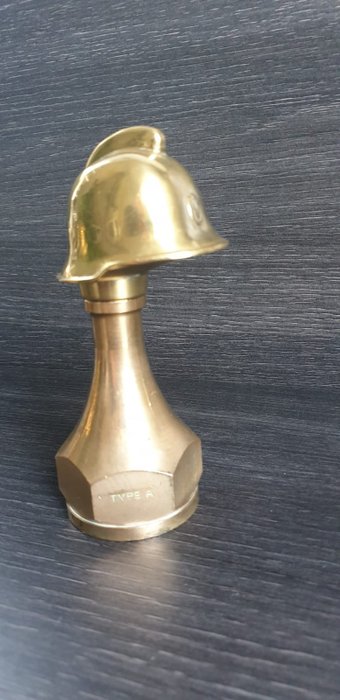 Auton osa (1) - ander - Motorkap ornament Old Fire Man's Helmet - 1920-1930