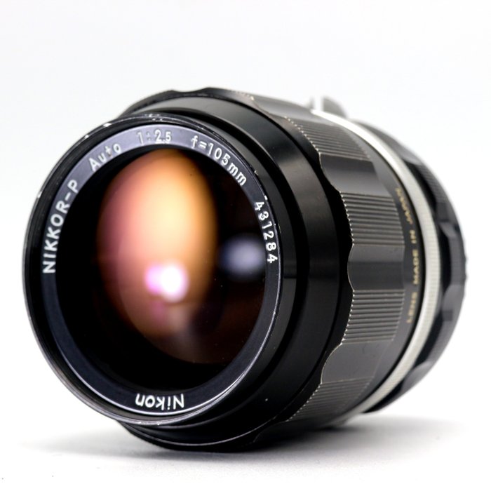 Nikon NIKKOR-P Auto 105mm f/2.5 NON-AI Prime lens - Catawiki