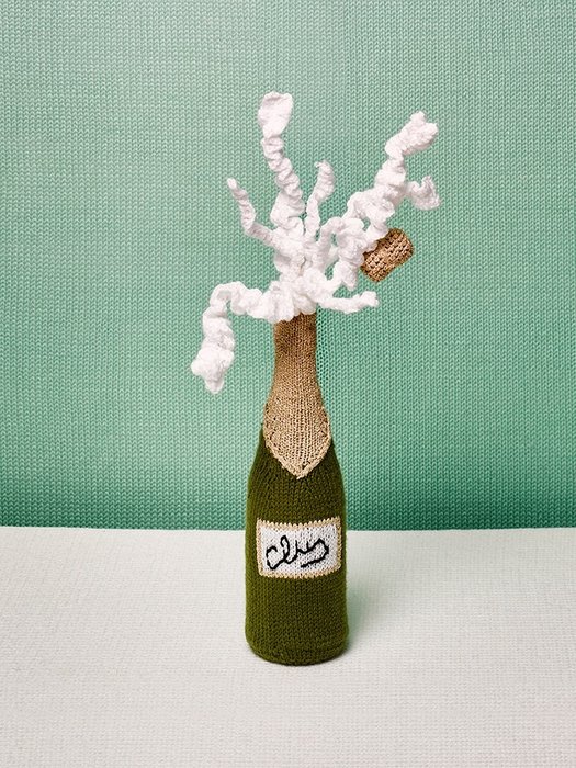 Van Vincent - Crocheted Champagne Bottle