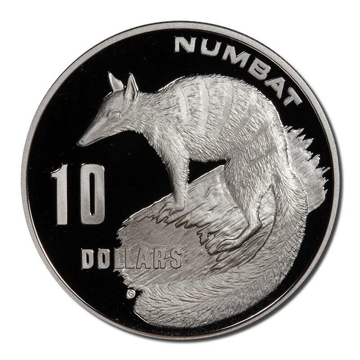 Australia. 10 Dollars 1995 "The Numbat" Proof  (Sin Precio de Reserva)