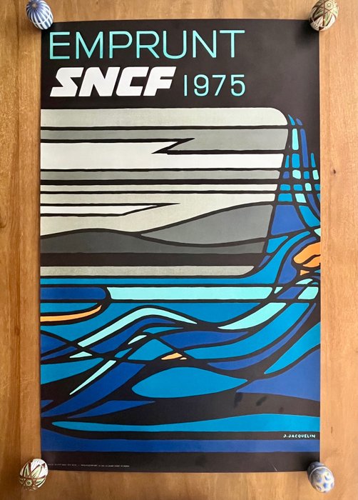 Jean Jacquelin - Emprunt SNCF 1975 - 1970er Jahre