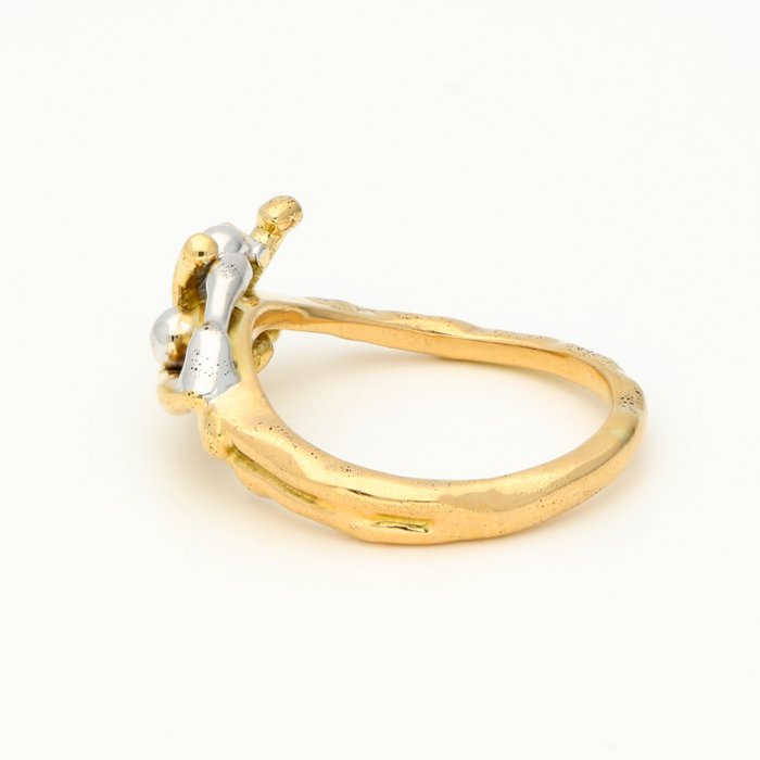 No Reserve – 18 karaat Goud, Tweekleurig – Ring
