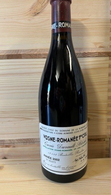 2002 Domaine de la Romanee-Conti Cuvee Duvault Blochet - Vosne-Romanée 1er Cru - 1 Flaske (0,75L)