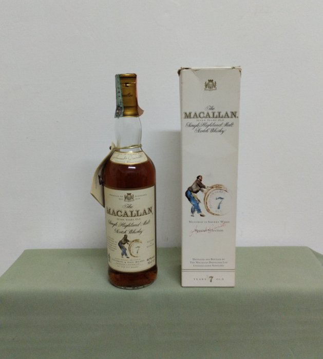 Macallan 7 years old - Original bottling  - b. 1990-luku - 70cl