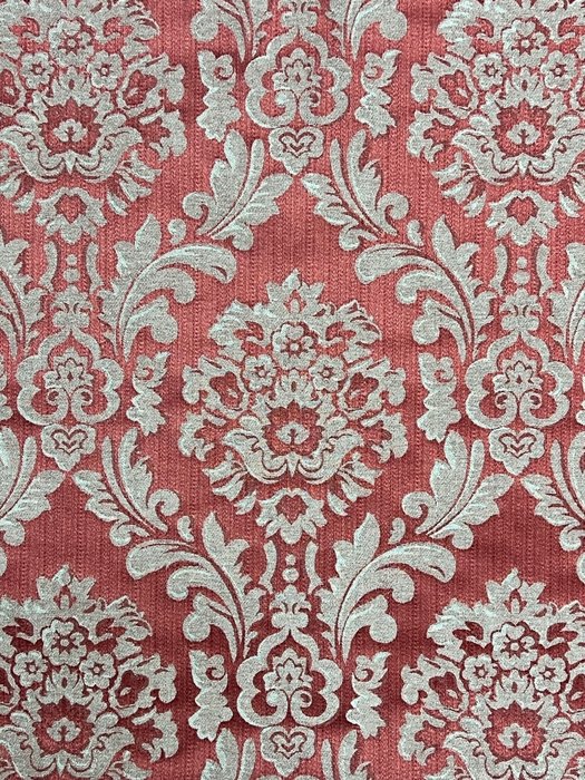 Exclusivo tejido damasco italiano estilo San Leucio Luis XIV - Tejido de tapicería - 280 cm - 280 cm