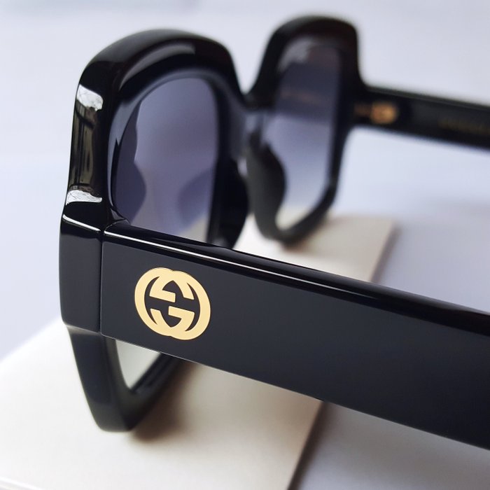 Gucci - Gold - Special Logo - New - Solbriller