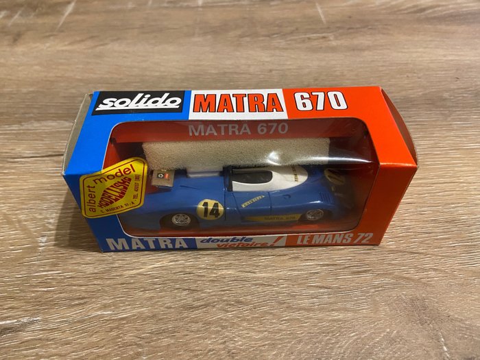 Solido 1:43 - 1 - 模型汽车 - Matra 670 Le Mans - 法国制造