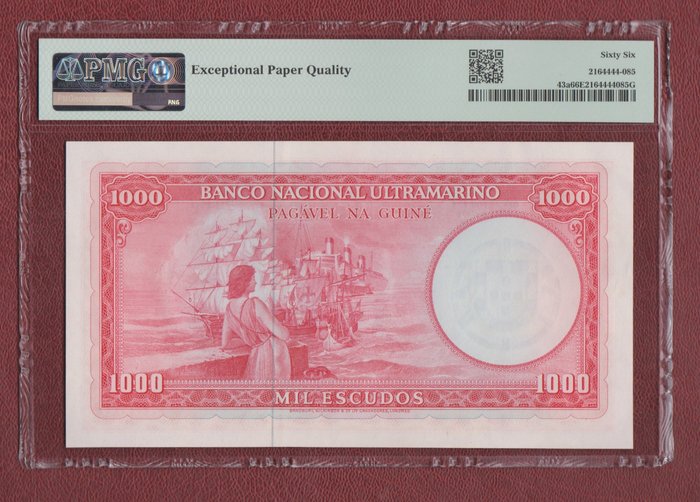 Portugees-Guinea. – 1000 Escudos 1964 – Pick 43a
