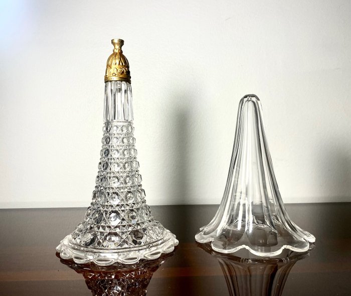 Baccarat - 玻璃水瓶 (2) - 水晶, 黄铜色