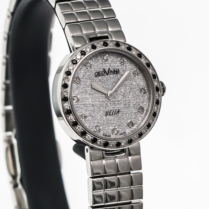 GEOVANI - Swiss Diamond Watch - GOL577-SS-D-13 - Zonder Minimumprijs - Dames - 2011-heden
