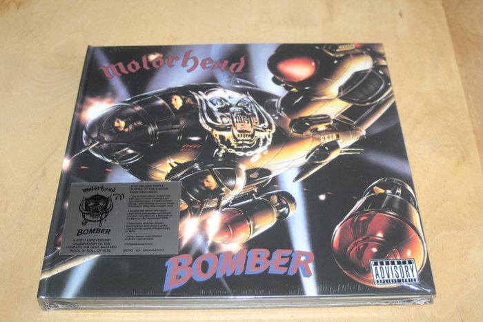 Motörhead - Bomber - Deluxe Edition, 3LP 40th Anniversary Edition - Coffret LP - Réédition - 2019