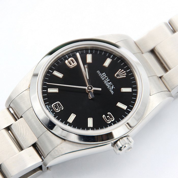Rolex - Oyster Perpetual - Black 3-6-9 - 67480 - Unisex - 2000-2010