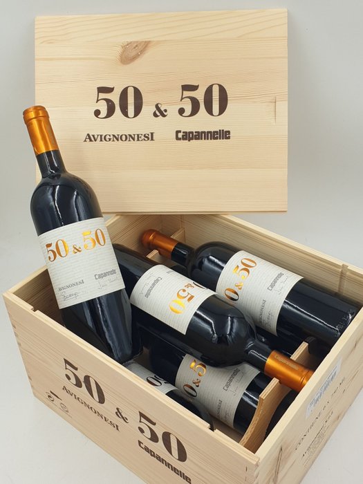 2018 Capannelle Avignonesi 50&50 - Toscana IGT - 6 Bottiglie (0,75 L)