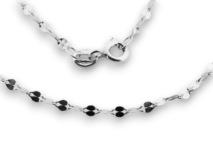 No Reserve Price Necklace - White gold 