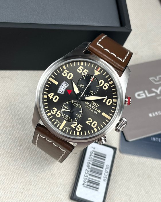 Glycine - Airpilot Chronograph Date 'NO RESERVE PRICE' - GL0359 - Homme - 2011-aujourd'hui