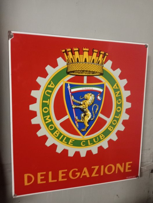Sign - Automobile Club Bologna - 1960
