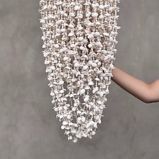 NO RESERVE PRICE – SL9 – Stunning Shell Chandelier / Hanging lamp – Kroonluchter – Schelpen