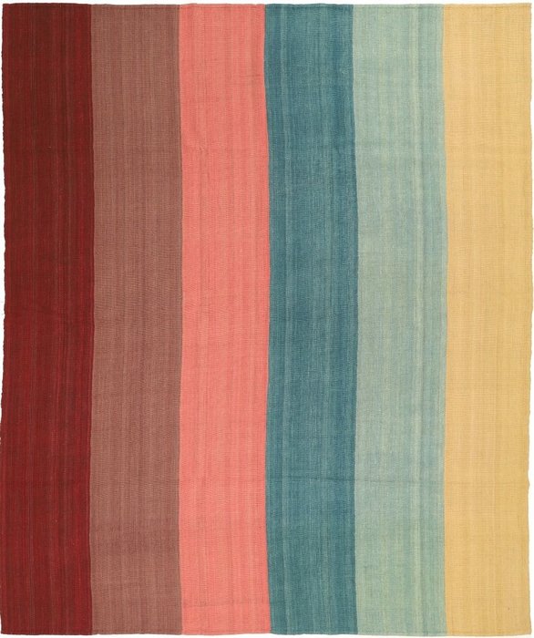 設計師現代 Kilim 地毯 - 花毯 - 305 cm - 255 cm