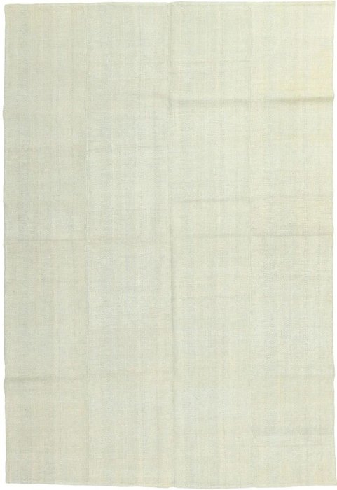 Σχεδιαστής μονόχρωμη κουβέρτα κιλίμ - Κιλίμι - 260 cm - 175 cm