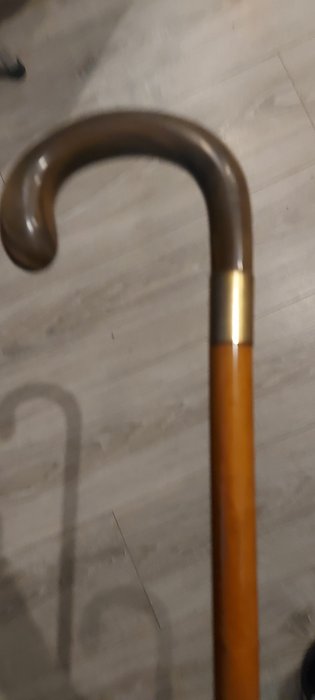 5 件套收藏手杖 (5) - 合金, 木 - 20世纪下半叶