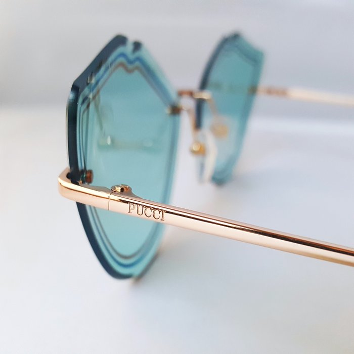 Emilio Pucci - Gold - Special Ice - New - Sunglasses