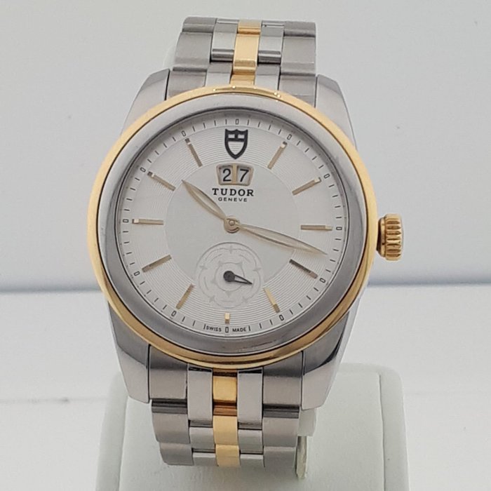 Tudor - Glamour Double Date Automatic 18K Gold & Steel "FULL SET" - 57003 - Mænd - 2018