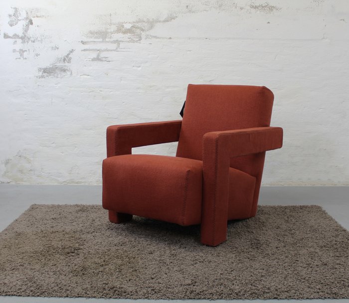 Cassina - Gerrit Rietveld - 扶手椅子 (1) - 637 乌得勒支 XL - 纺织品