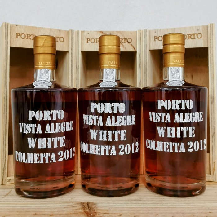 2012 Vallegre, Vista Alegre White - 波多 Colheita Port - 3 珍妮瓶 (0.5L)