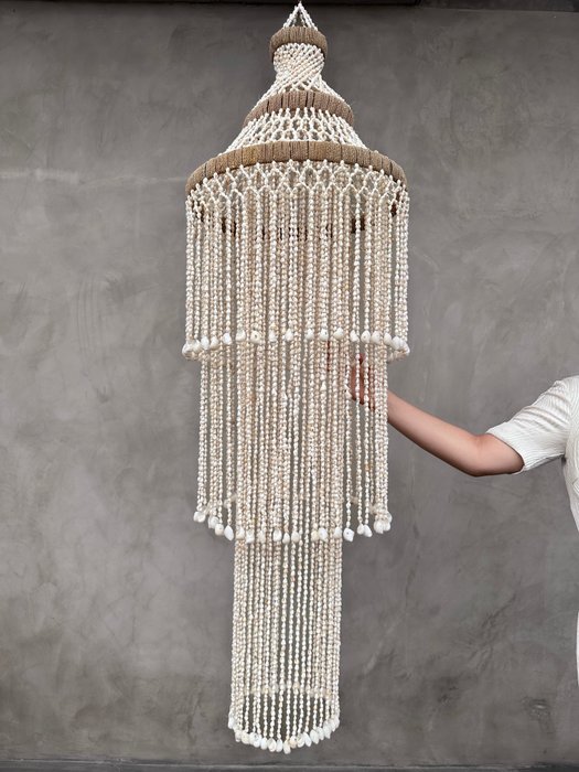 枝形吊燈 - 無底價 - SL04 - 令人驚嘆的貝殼枝形吊燈 - 貝殼