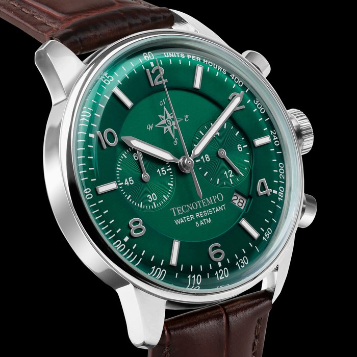 Tecnotempo® -  Chronograph - Limited Edition "Wind Rose" - TT.50.CRRVGR2 (Green) - 男士 - 2011至今
