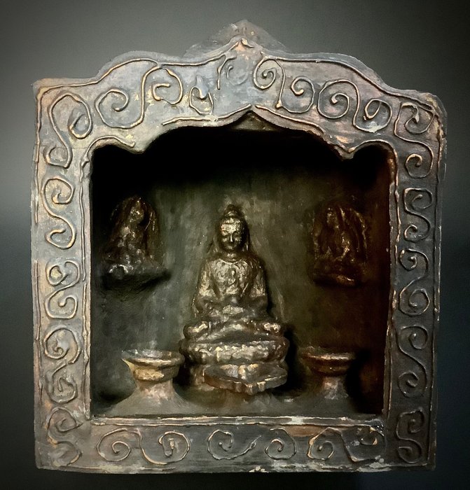 神龕 (1) - 木, 石膏 - 1990-2000
