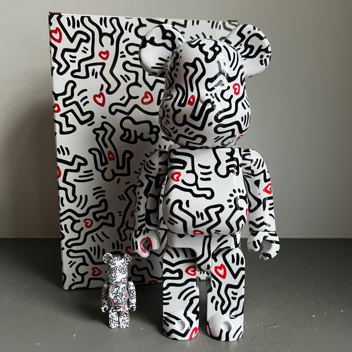 Bearbrick Medicom - BearBrick - Keith Haring - 400/100%
